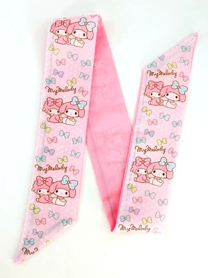 Sanrio моя мелодия обруч для волос шарф сумка шарф сумочка волосы галстук ленты бант - Изображение 1 из 4