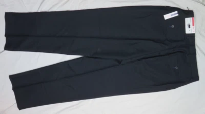 PANTALONES IZOD PARA HOMBRE 34x32 AZUL MARINO AJUSTE RELAJADO 100% POLI FRENTE PLANO $60 NUEVOS CON ETIQUETAS Foto 1 de 4