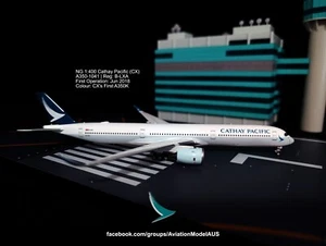 NG Ult Collection 1:400 Cathay Pacific (CX) A350-1000 B-LXA (CX's First A350K) - Picture 1 of 11