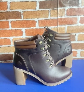 Timberland Women's Arlington 6 Inch Boots Medium Brown Size 9 - Picture 1 of 7
