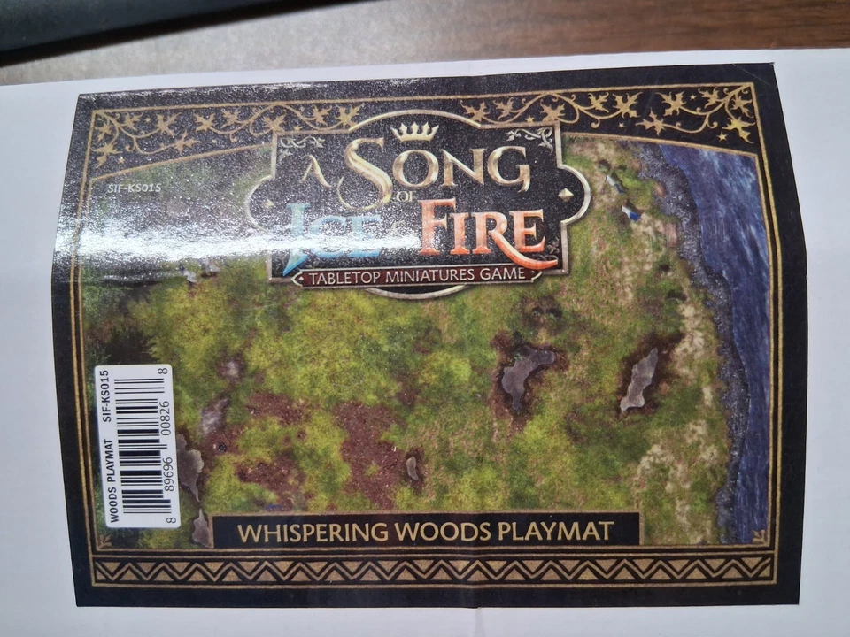 CMON Song of Ice &  Battle in the Whispering Wood Playmat (Kickstarter Exc New - Image 1 of 1