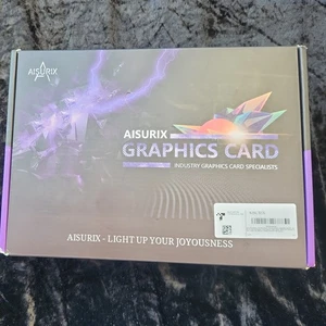 AISURIX Radeon RX 580 Graphic Card 2048SP 8GB GDDR5, 256 Bit 2xDP 1xHDMI GAMING - Picture 1 of 5