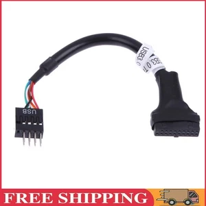 20/19 Pin USB3.0 Female to 9 Pin USB2.0 Male Motherboard Cable - Bild 1 von 7