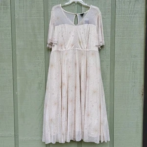 Torrid 18 Midi Flatterärmel Kleid Starburst Celestial Kleid für besondere Anlässe - Bild 1 von 24