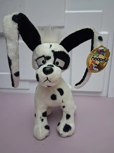 Neopets Spotted Gelert Plush 7” White/Black Stuffed Animal - 2004 Vintage - Picture 1 of 10