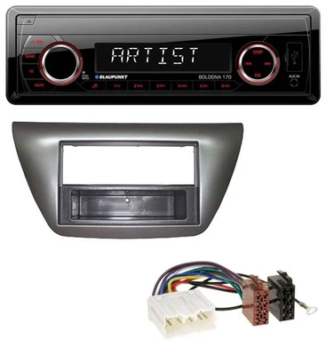 Blaupunkt SD USB 1DIN MP3 AUX Autoradio für Mitsubishi Lancer Evo 2004-2008 - Bild 1 von 4