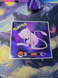 POKEMON INDIGO LEAGUE Sticker #151 MEW South America Edition PERU 2022 1 Set - Picture 1 of 2