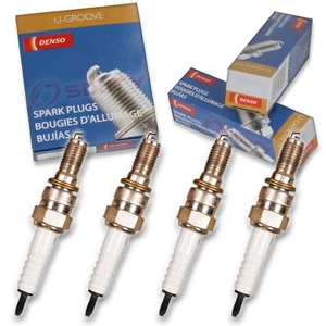 4 pc Denso Standard U-Groove Spark Plug for Honda CBR929RR 2000-2001 Tune Up dk - Picture 1 of 5