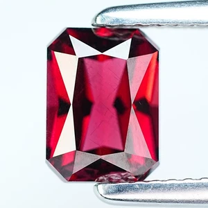 2.25Ct Top Perfect Octagan 8.1x6 MM 100%Natural Purple Pink Mozambique Rhodolite - Picture 1 of 8