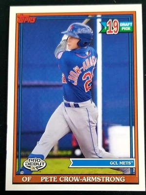 2021 Topps Pro Debut #PD-167 Pete Crow-Armstrong future Chicago Cubs  - Image 1 of 2