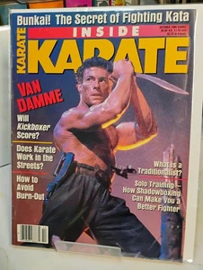 October 1989 INSIDE KARATE MAGAZINE BAGGED AND BOARDED GREAT CONDITION! - Picture 1 of 3