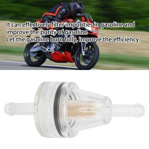 6mm Inline Fuel Filter Transparent Universal ABS Heat Resistant¦ - Picture 1 of 23