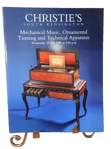 Christie’s Catalog S. Kensington Mechanical Music & Technical Apparatus 7/1999 - Picture 1 of 8