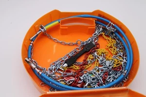 KREMER 196 - Schneeketten 9 mm Gruppe 9 Snow Chains Tires & Rims. - Bild 1 von 8