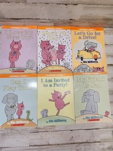 Lot 6 Mo Willems An Elephant And Piggie Books - Picture 1 of 4