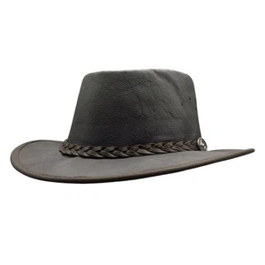 Australien Westernhut Cowboyhut Lederhut Outdoor Hut Talaroo 100% Känguruleder  - Bild 1 von 25