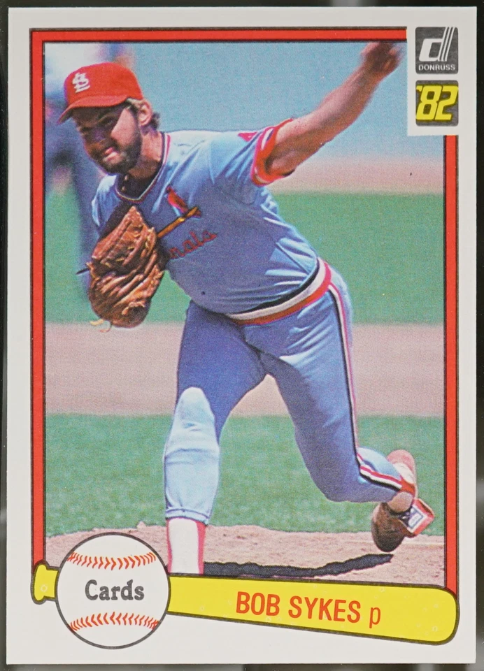 1982 Donruss Baseball Bob Sykes #640 NM - Image 1 of 1