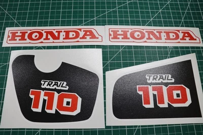 Juego de calcomanías Honda CT110 1984-1986, Trail 110 Foto 1 de 4
