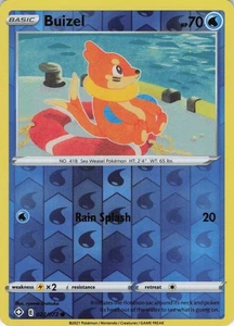 Buizel Reverse Holo Destino Lucente Comune 022/072 quasi nuovo - Foto 1 di 2