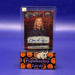 Doris Burke 2024 Leaf Metal Women of Sport Her Story Red Auto /3 - Bild 1 von 2