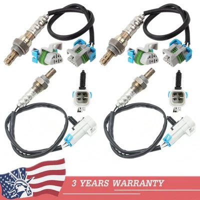 Sensor de oxígeno aguas arriba + aguas abajo 234-4668 para GMC Acadia 2007 2008 3,6 L V6 4 piezas Foto 1 de 4