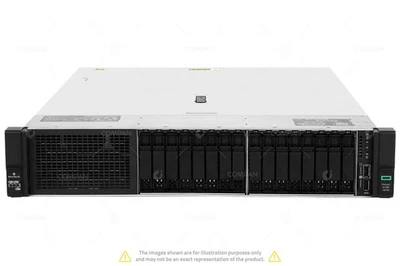 HPE DL380 G10 16SFF 2x Xeon Gold 6242 64GB Rails - Image 1 of 4