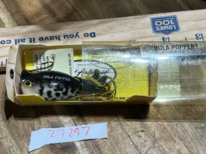 Arbogast Hula Popper Señuelo de Pesca Ojos Pequeños (27297) - Imagen 1 de 4