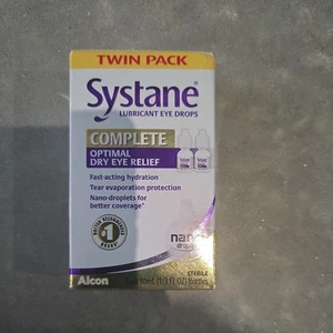Systane Complete Lubricant Eye Drops, 10ml - 2 Pack - Picture 1 of 1