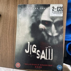 Jigsaw DVD (2018) Laura Vandervoort, Spierig (DIR) cert 18 Fast and FREE P & P - Picture 1 of 2