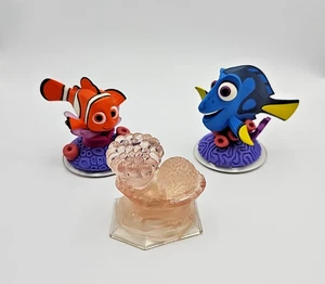 Lote de 3 figuras Finding Nemo Disney Infinity 3.0 Nemo y Dory con juego - Imagen 1 de 11