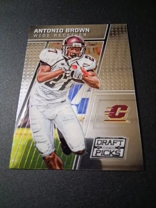 2016 Panini Prizm Collegiate Draft Picks ANTONIO BROWN #10 Central Michigan - Picture 1 of 2