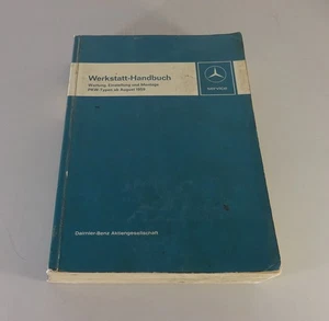 Workshop Manual Mercedes Benz W110 W111 W112 R113 230 + 250 SL Pagoda 04/1967 - Picture 1 of 8