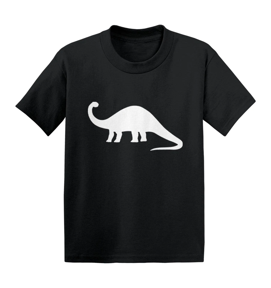 Dinosaur Silhouette - Camiseta Dino Rawr Cool Brontosaurus Niños Foto 1 de 1