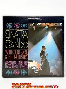 RARE FRANK SINATRA "At The Sands" Reprise Records 2F 1019 2 Vinyl Discs VG / VG+ - Picture 1 of 7
