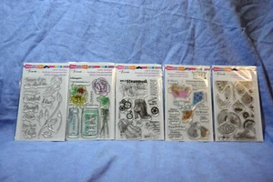 Stampendous Clear Stamp Sets: many choices-you pick-combined shipping. LOOK!! - Picture 1 of 18