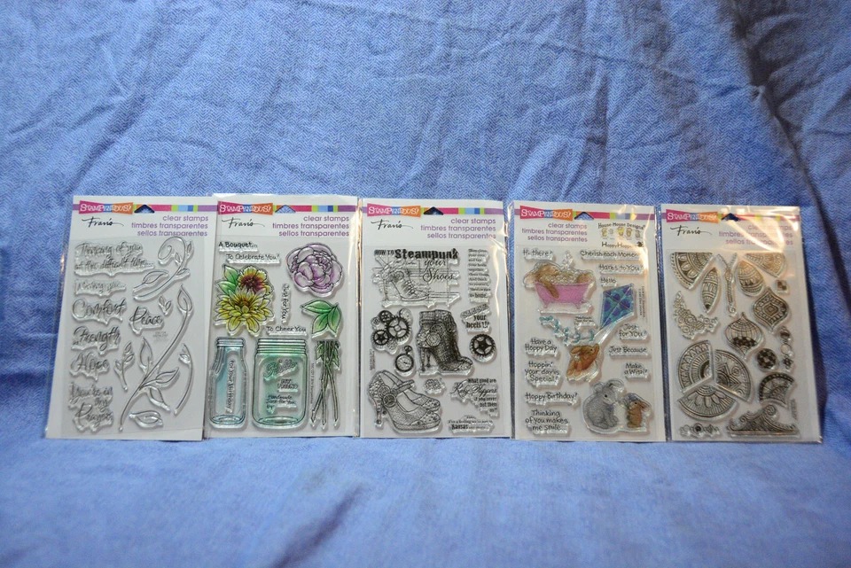 Stampendous Clear Stamp Sets: many choices-you pick-combined shipping. LOOK!! - Image 1 of 1