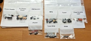 Marantz 2230 PARTIAL receiver rebuild restoration recap kit repair capacitor - Picture 1 of 3