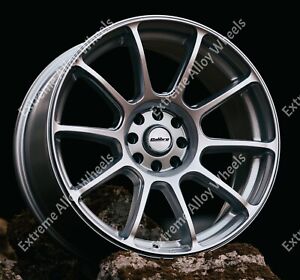 Alloy Wheels 15" Neo For Vauxhall Adam Agila Astra Calibra Corsa 4x100 Silver