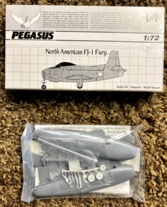 Pegasus 1/72 USN North American FJ-1 Fury Jet Fighter Model KIt - Sealed Parts - Picture 1 of 6