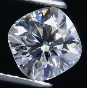 Lab-Grown Loose CVD Diamond 1 Pc Cushion 5 mm D Color IF Clarity Certified - Picture 1 of 8