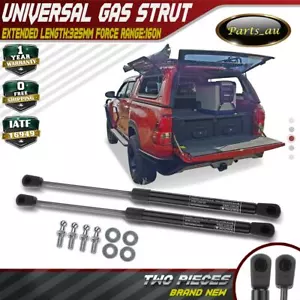 New 2x Gas Struts for Toyota Hilux ARB Canopy Rear Window 325mm Long 160N 1921VR - Picture 1 of 12