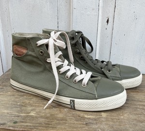 Levi's Green Canvas Casual Shoes for 