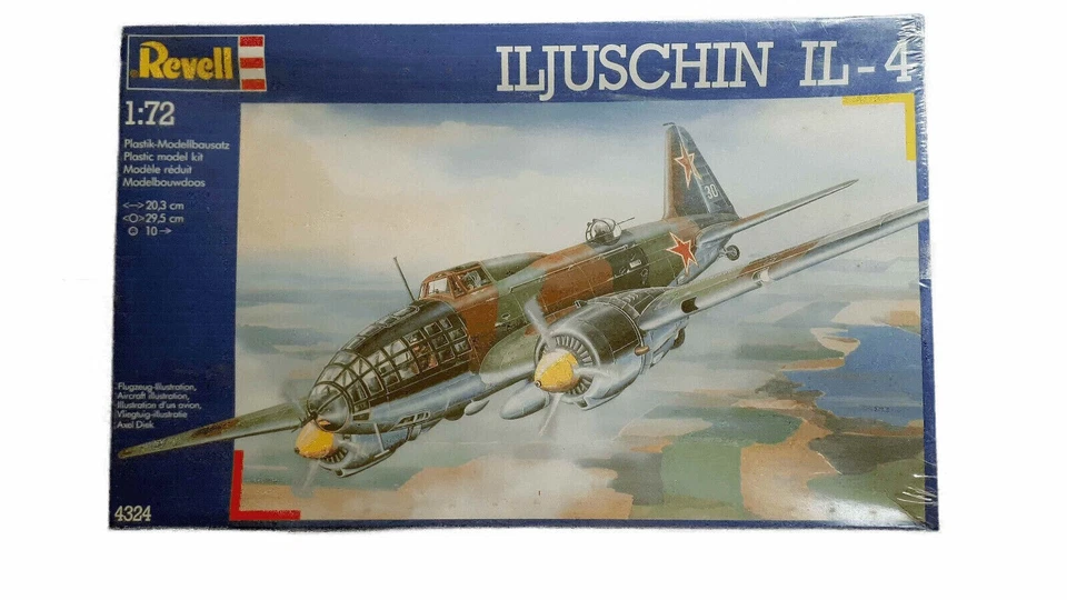 REVELL 4324 SCALA 1/72 ILJUSCHIM IL-4 - Immagine 1 di 1