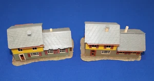 HO Scale Model Railroad Slot Car Train Scenery Split Level Suburban House (2) - Picture 1 of 4