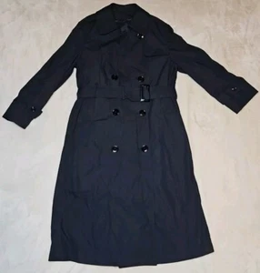 DSCP Garrison Collection Womens Coat Size 6S Army Trench All Weather Lined - Picture 1 of 3