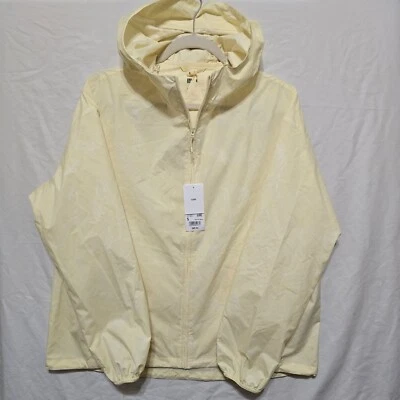 Parka UNIQLO Bolsillo Protección UV 100% Poliéster Amarillo Pastel - 467410 Nueva con Etiquetas Foto 1 de 4