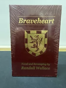 Randall Wallace signed Braveheart Flat Signed Press Leather Book Limited Edition - Picture 1 of 4