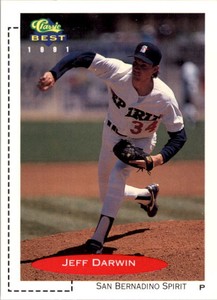 1991 Classic/Best #51 Jeff Darwin