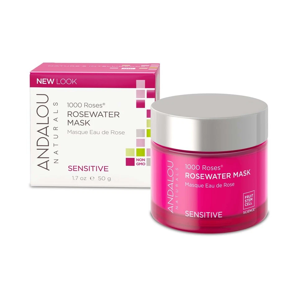 NEW - Andalou Naturals - 1000 Roses® Rosewater Mask - Image 1 of 1