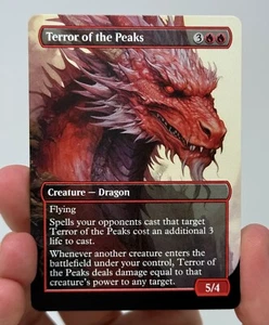 Terror of the Peaks Proxy Card with Custom Designed Art - Bild 1 von 2